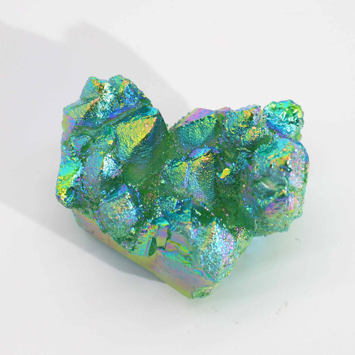 Aura Enhanced Quartz Point – alternate angle, NooEdge UK
