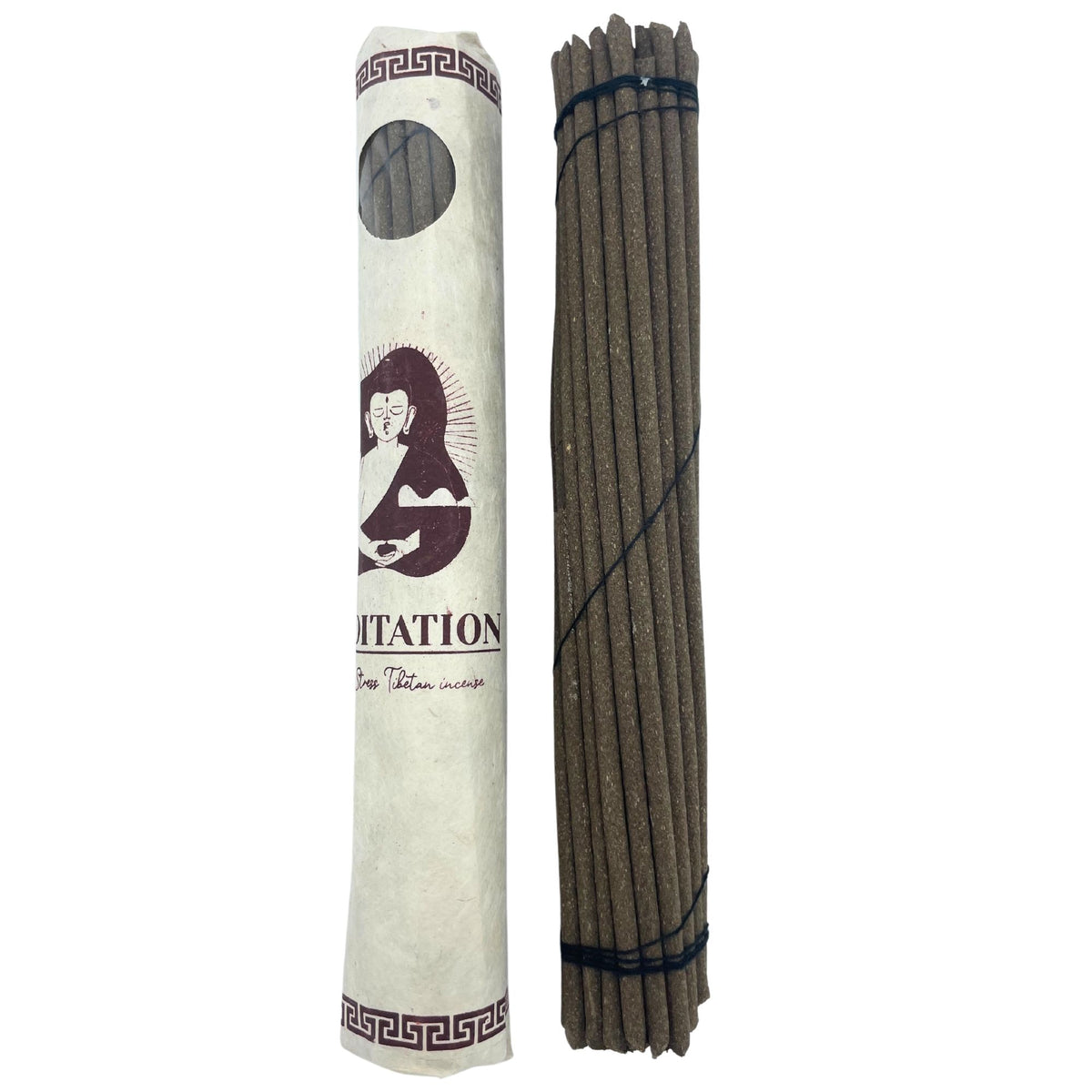 Rolled Pack of 30 Premium Tibetan Incense – Meditation, NooEdge UK