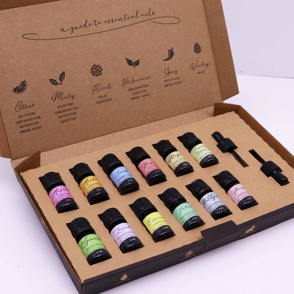 Aromatherapy Essential Oil Set – Spring detail, NooEdge UK