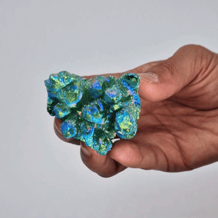 Aura Enhanced Quartz Point – front view, NooEdge UK