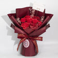 Large Red Roses Bouquet – Love is Eternal Gift Card – NooEdge UK