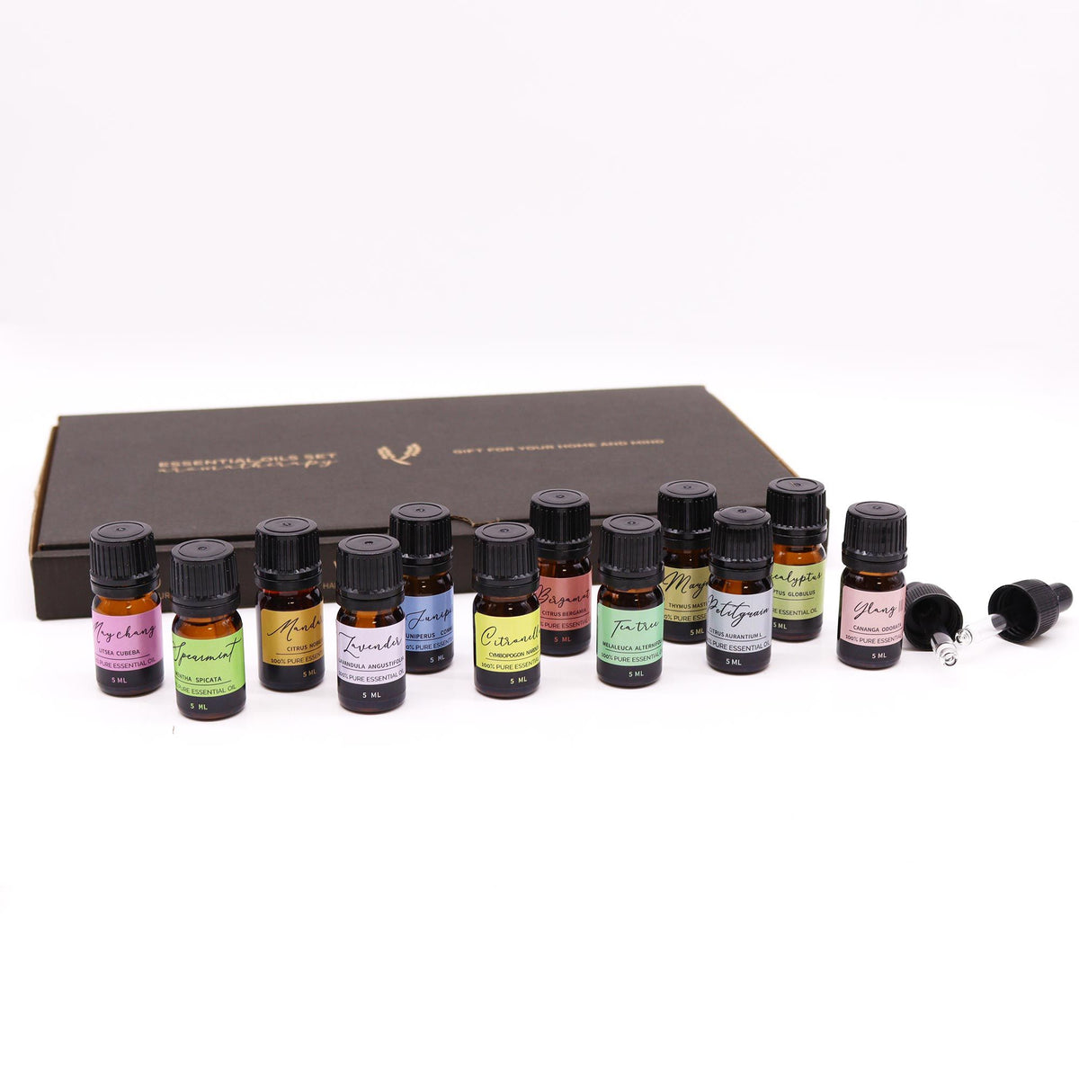 Aromatherapy Essential Oil Set – Spring alternate view, NooEdge UK