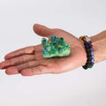 Aura Enhanced Quartz Point – Aura Green Flame Quartz, NooEdge UK
