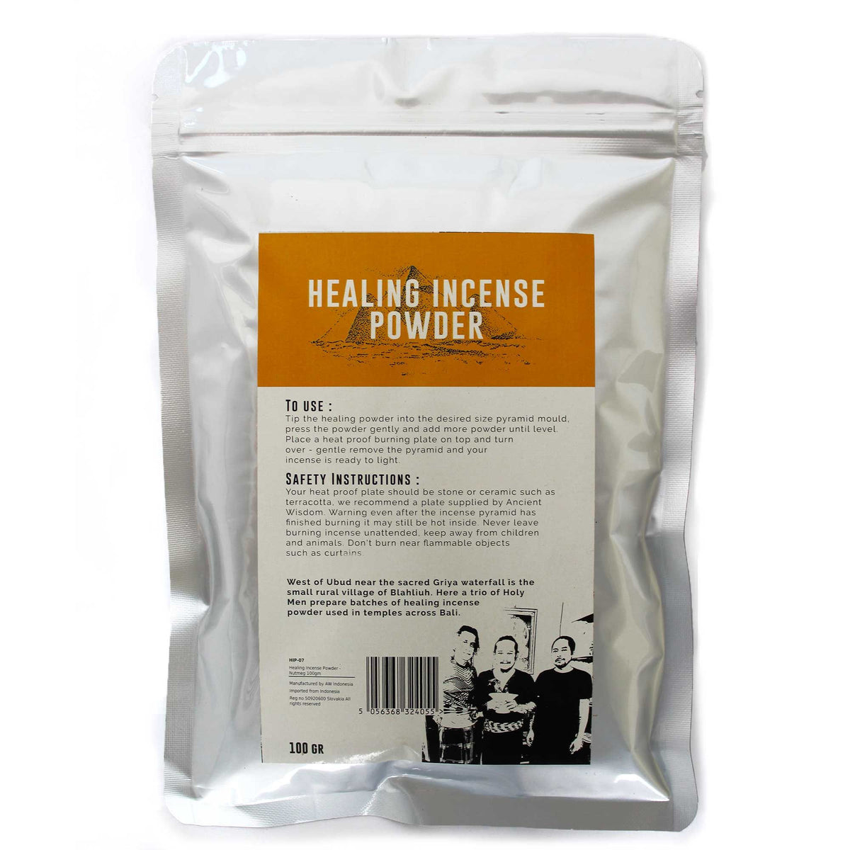 Herbal Incense Powder – front view, NooEdge UK