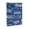 Cotton Bound Notebook 20x15cm 96 Pages – Indigo Fish, NooEdge UK