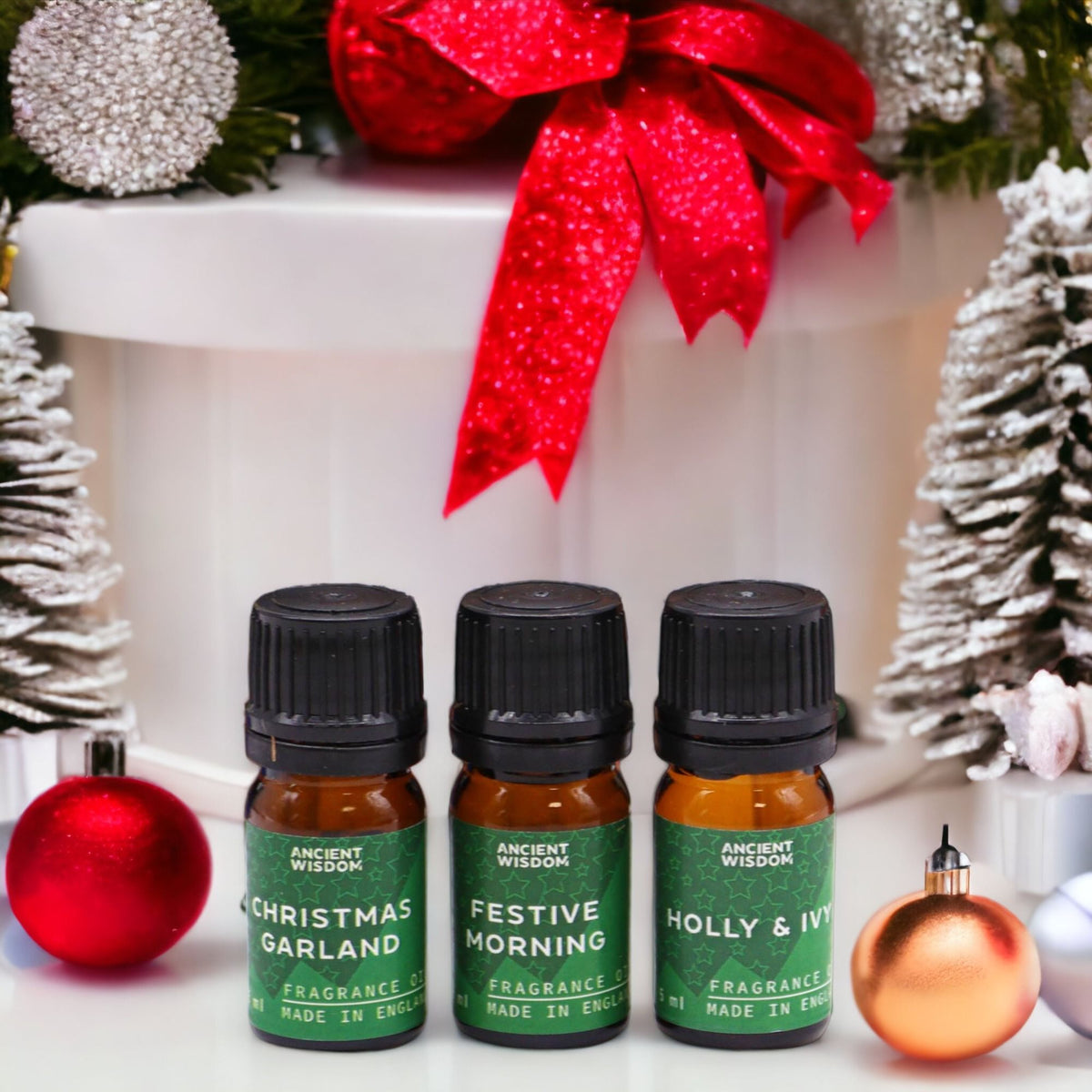 Christmas Fragrance Oil Gift Set – Holy Scents of Christmas, NooEdge UK