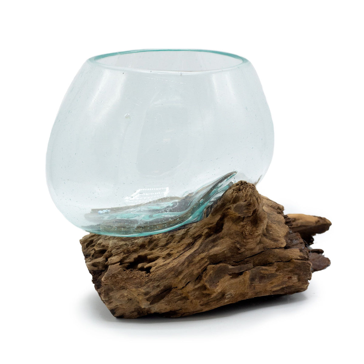 Molten Glass on Wood – Medium Bowl, NooEdge UK