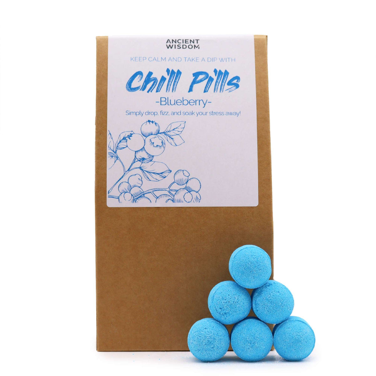 Chill Pills Gift Pack 350g – Blueberry, NooEdge UK