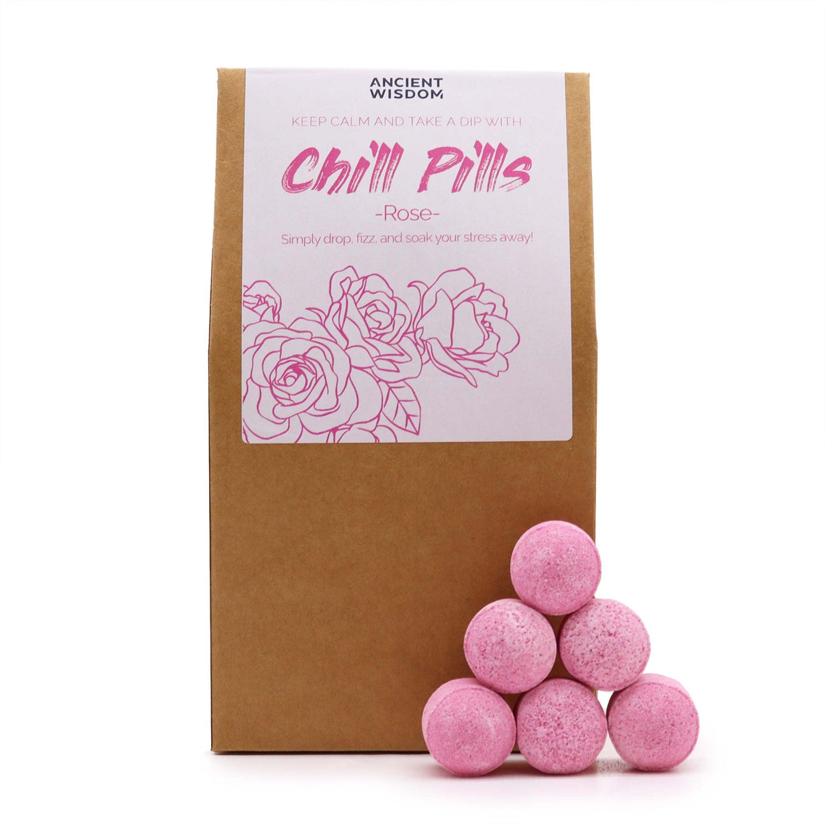 Chill Pills Gift Pack 350g – Rose, NooEdge UK