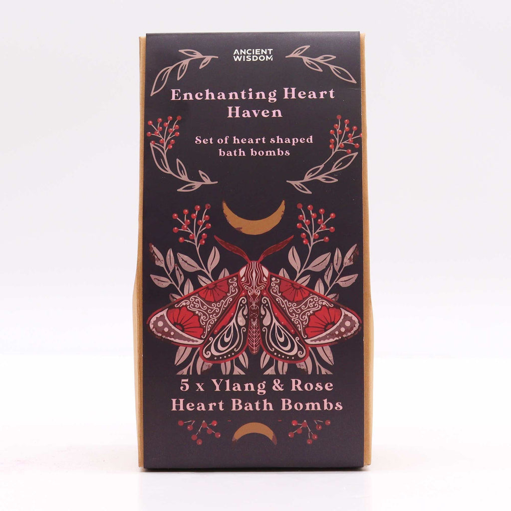 Enchanting Heart Heaven Bath Heart Gift Set detail, NooEdge UK