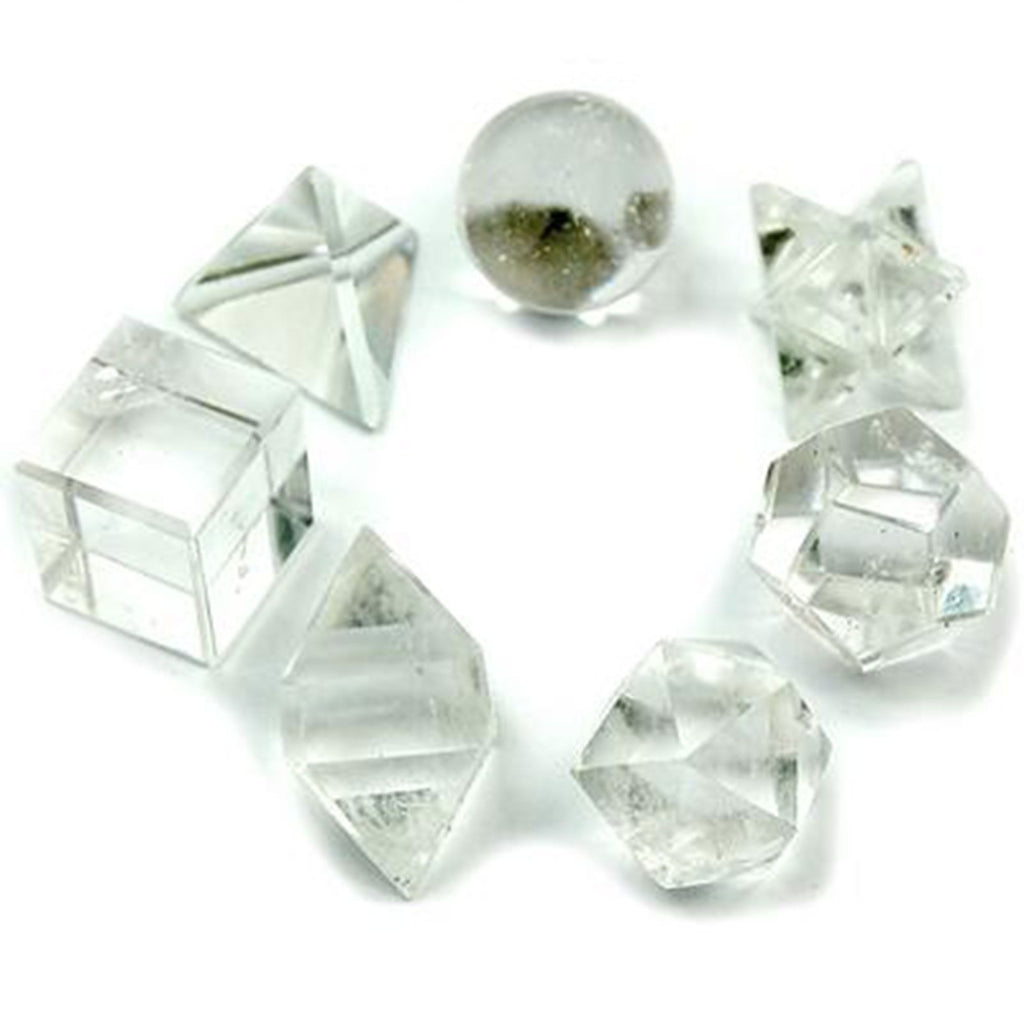 Geometric Seven Piece Crystal Set – NooEdge UK