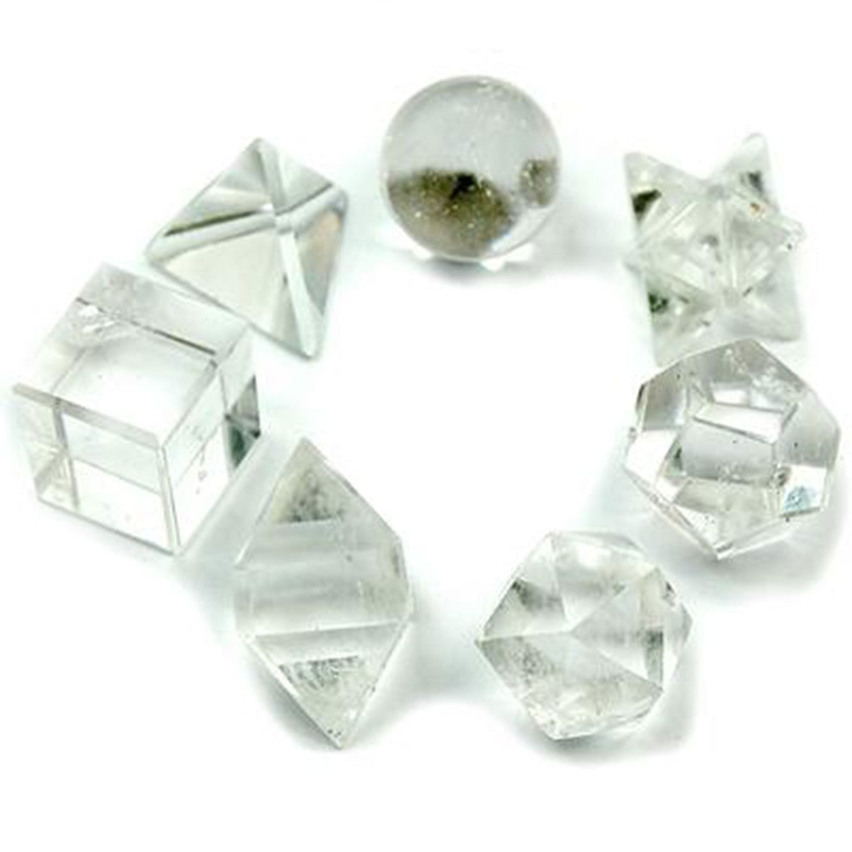 Geometric Seven Piece Crystal Set – NooEdge UK