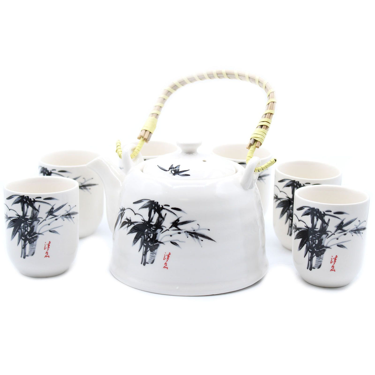 Herbal Teapot Set – White Stone Oriental, NooEdge UK