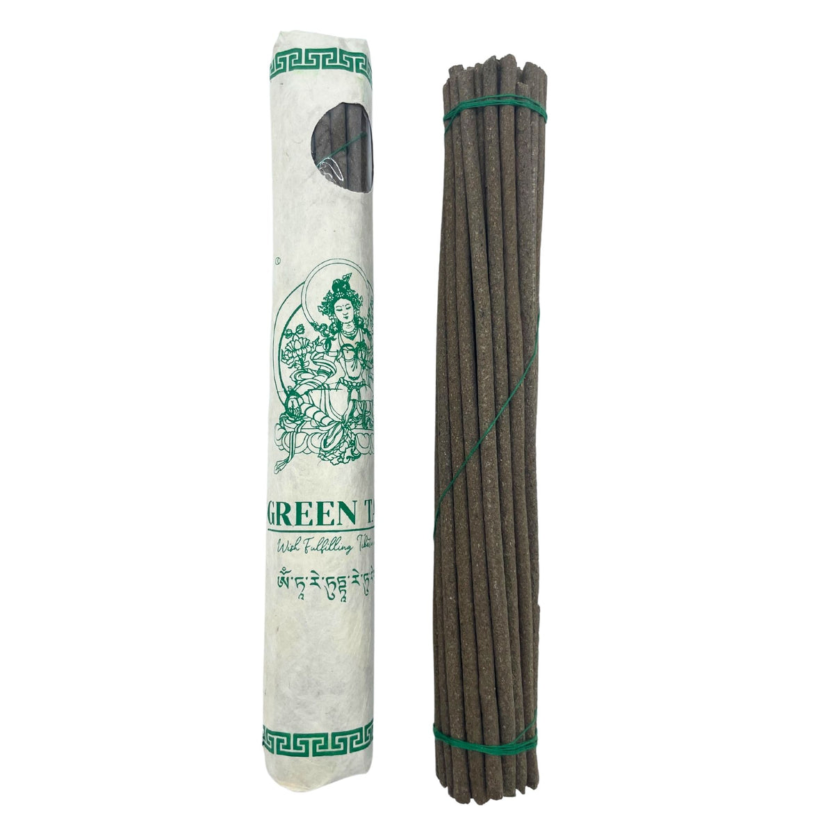 Rolled Pack of 30 Premium Tibetan Incense – Green Tara, NooEdge UK