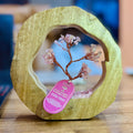 Gemstone Tree Garden – Mango Wood Ring Rose Quartz 60 chipstones – NooEdge UK