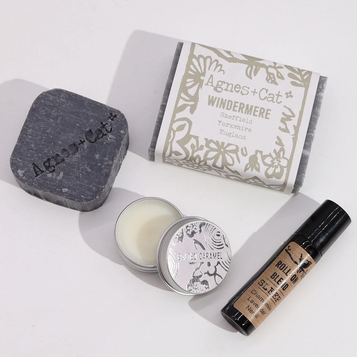 Agnes + Cat Wellness Gift Set – Lake Breeze close-up, NooEdge UK