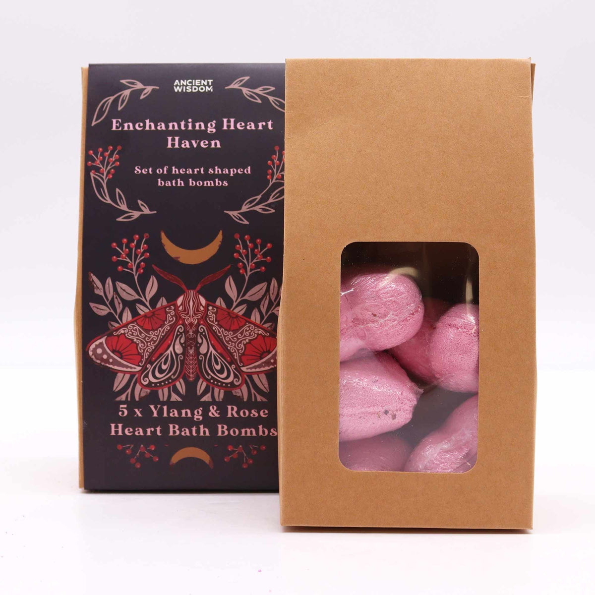 Enchanting Heart Heaven Bath Heart Gift Set alternate view, NooEdge UK