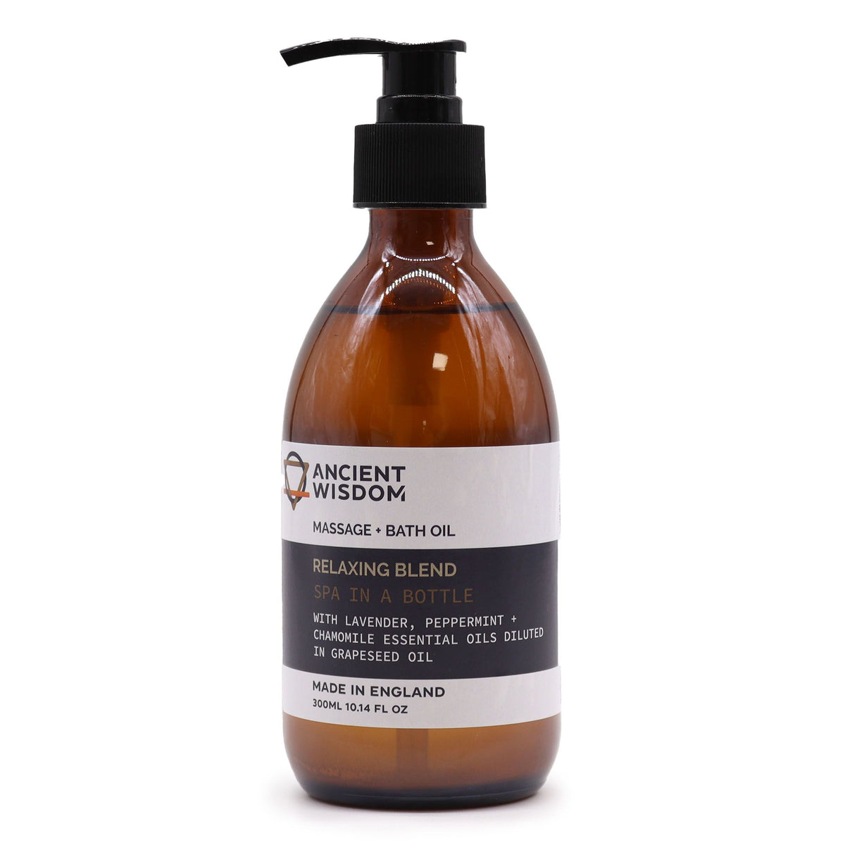 Aromatherapy Massage and Bath Oil – Relaxing 300ml, NooEdge UK