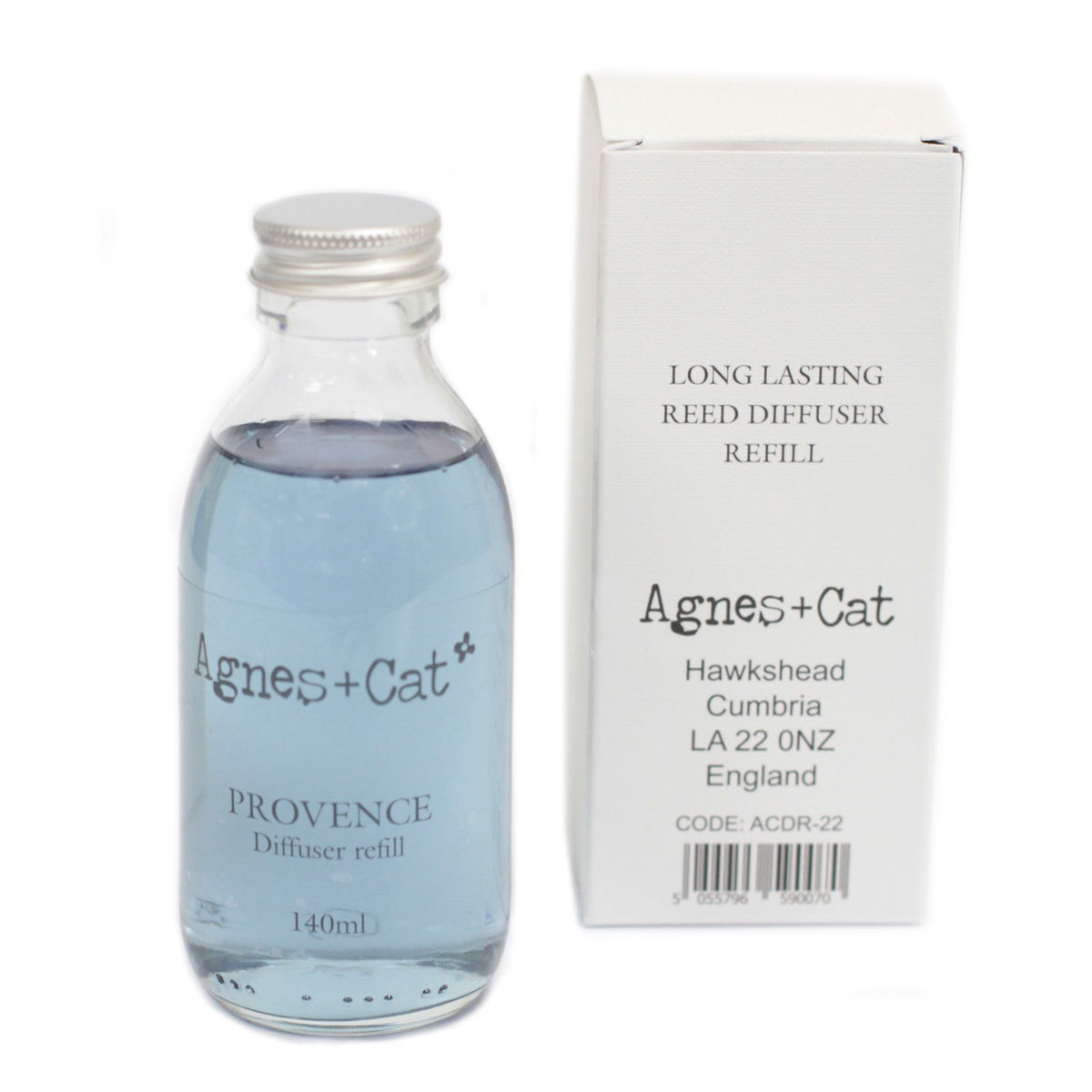 Agnes + Cat Reed Diffuser Refill – Provence 140ml, NooEdge UK