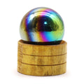 Gemstone Sphere 40mm – Amethyst Aura with Stand – NooEdge UK