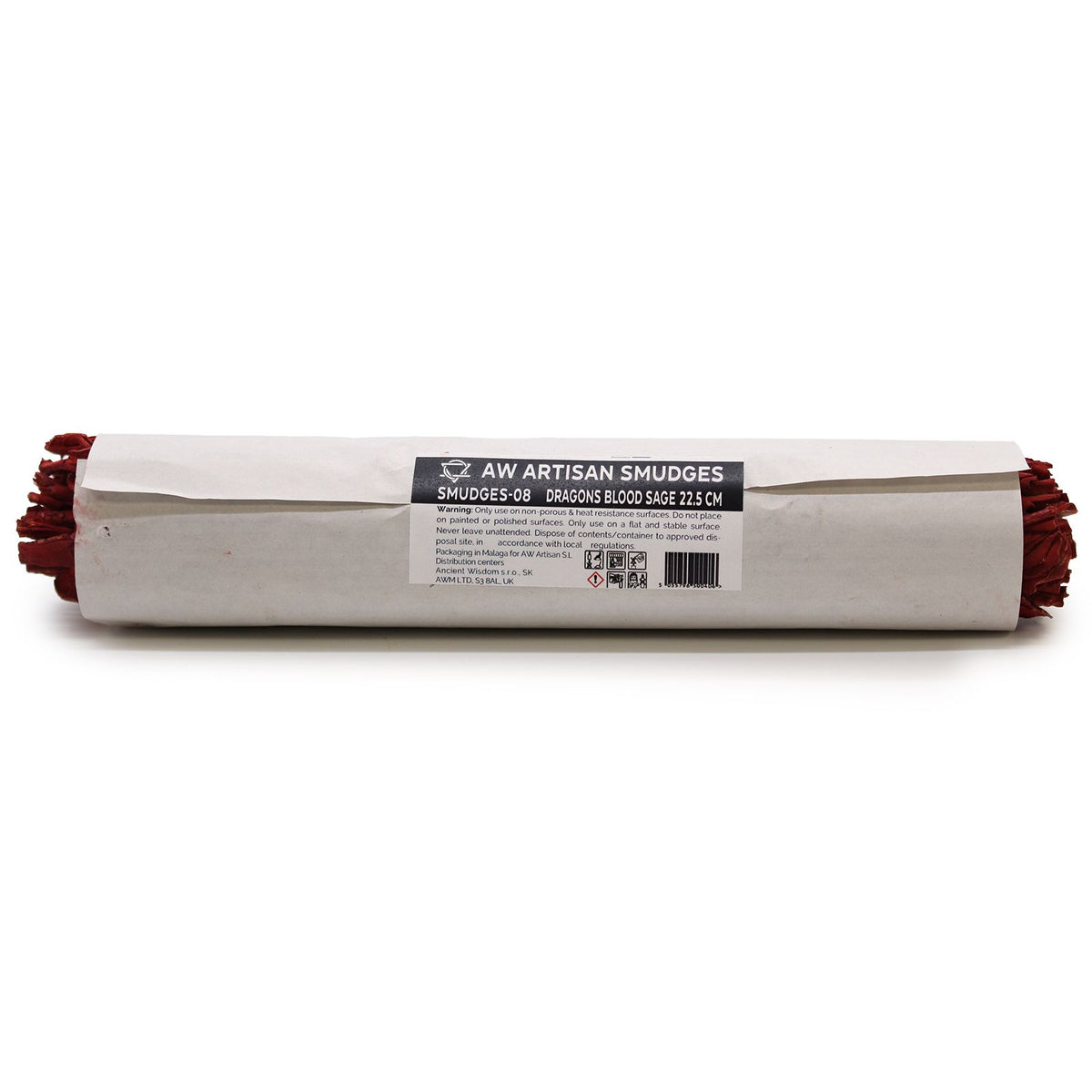 Smudge Stick – Dragons Blood Sage 22.5 cm close-up, NooEdge UK