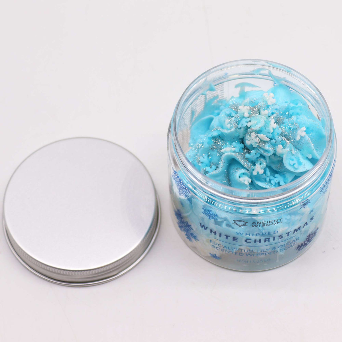 Christmas Whipped Soap 120g – White Christmas, NooEdge UK