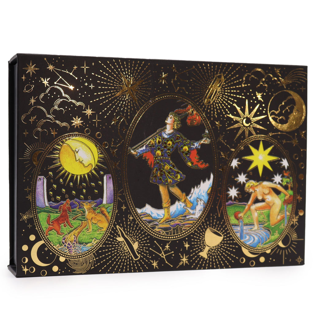 Gold Foil Tarot – Let the Magic Begin Gift Set – NooEdge UK