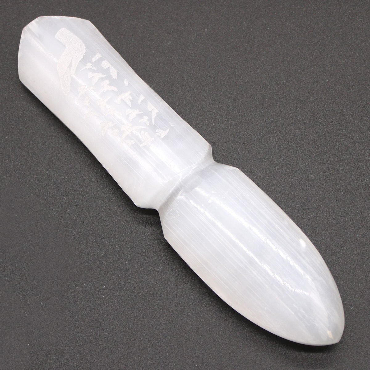 Selenite Ritual Knife – Releasing Bonds, NooEdge UK