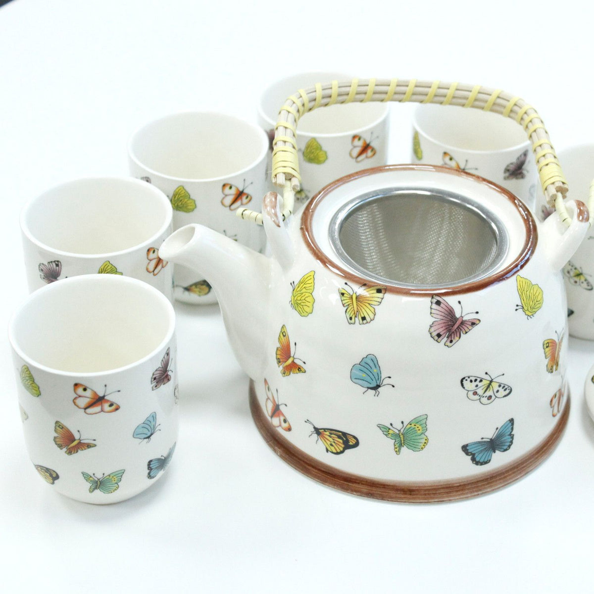 Herbal Teapot Set – Butterflies, NooEdge UK