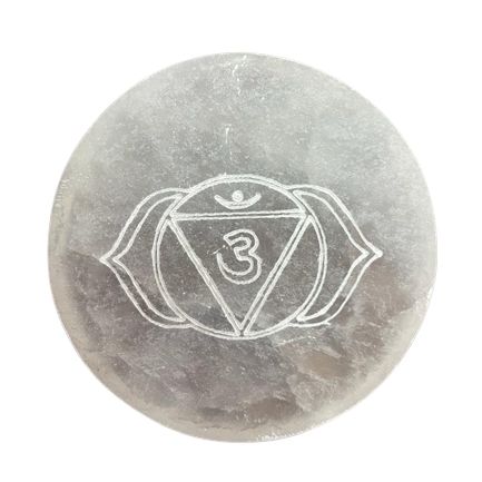 Chakra Set of 7 Charging Plates close-up, NooEdge UK