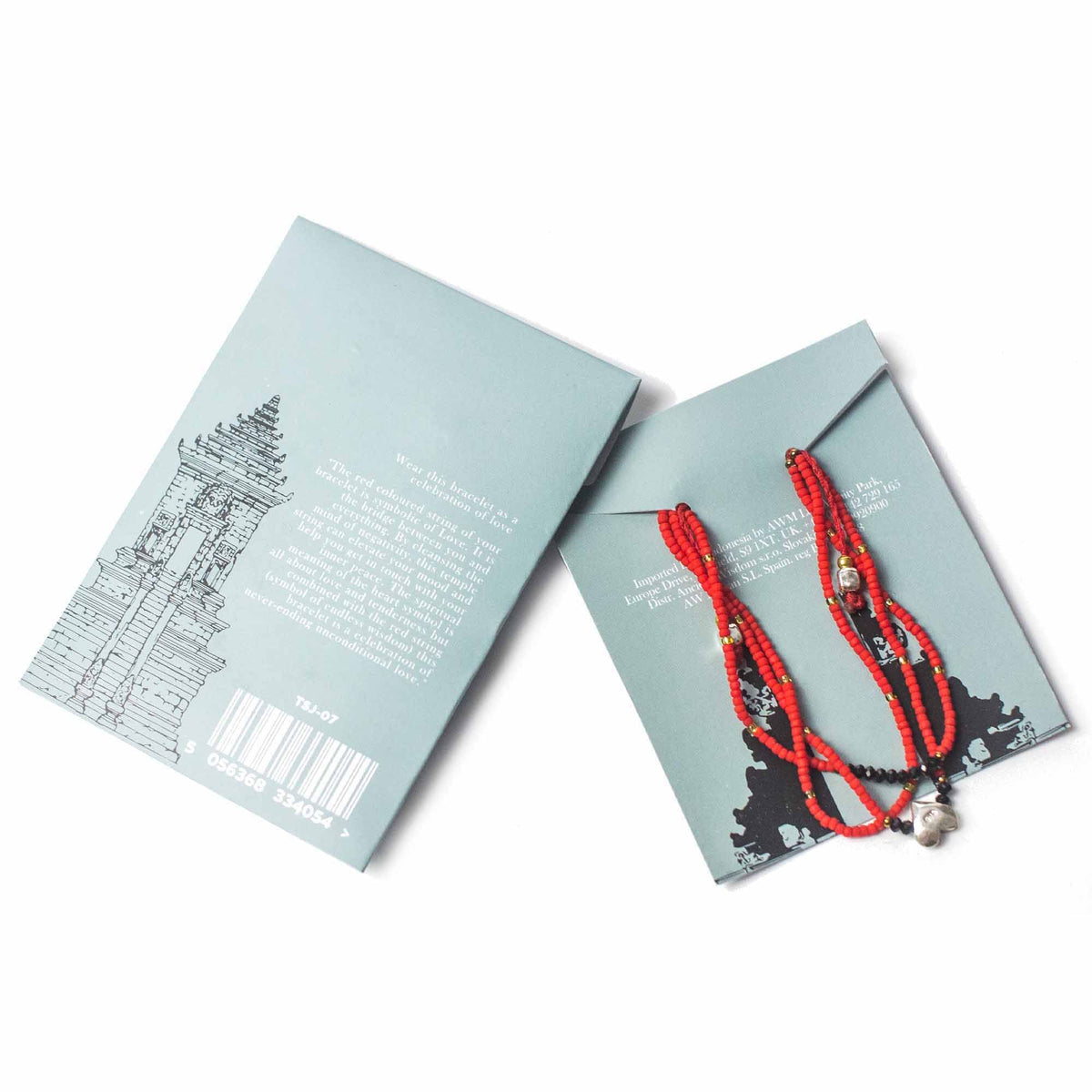 Temple String Bracelet – alternate angle, NooEdge UK