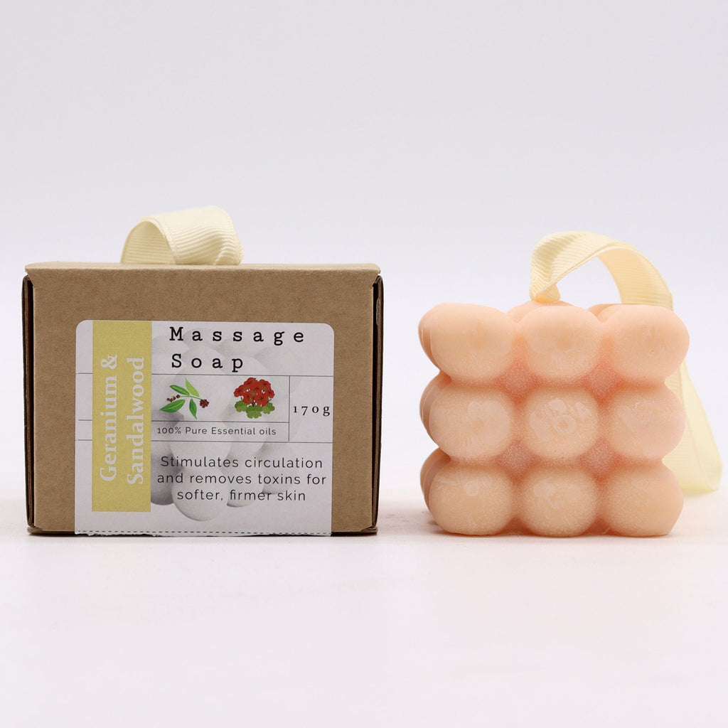 Boxed Single Massage Soaps – front view, NooEdge UK