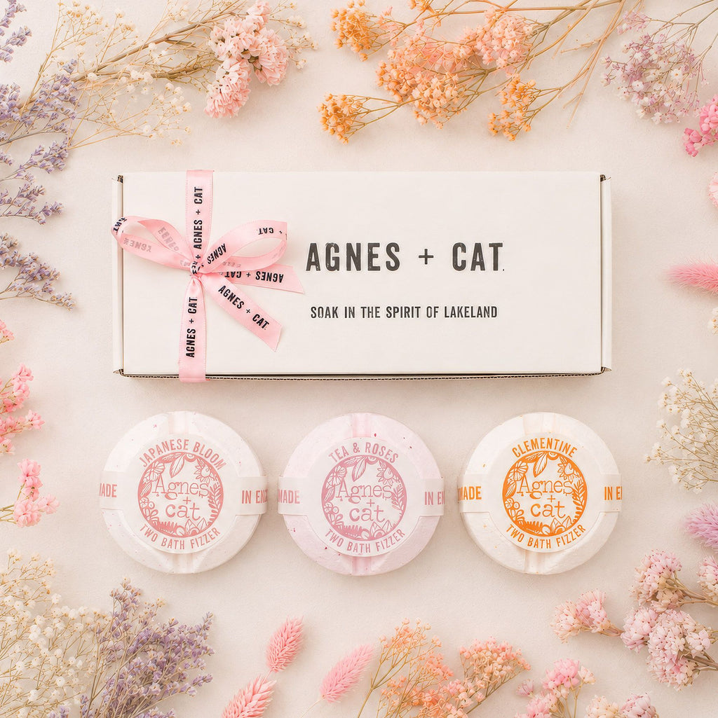 Agnes + Cat Floral & Citrus Bath Fizzer Gift Set – NooEdge UK
