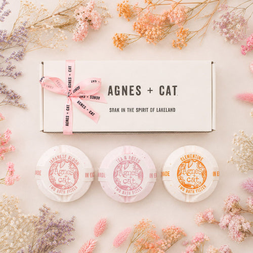 Agnes + Cat Floral & Citrus Bath Fizzer Gift Set – NooEdge UK