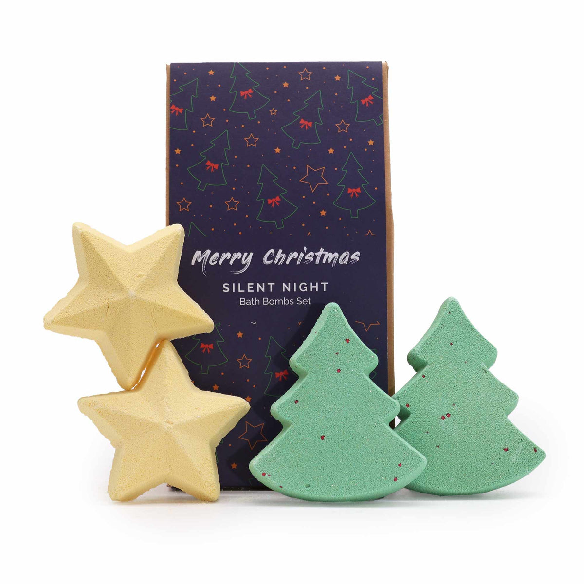 Christmas Bath Bomb Gift Pack – Silent Night, NooEdge UK