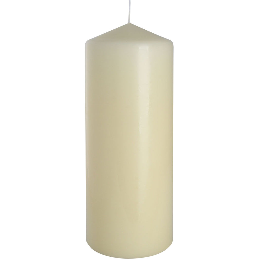 Pillar Candle 80x200mm – Ivory, NooEdge UK