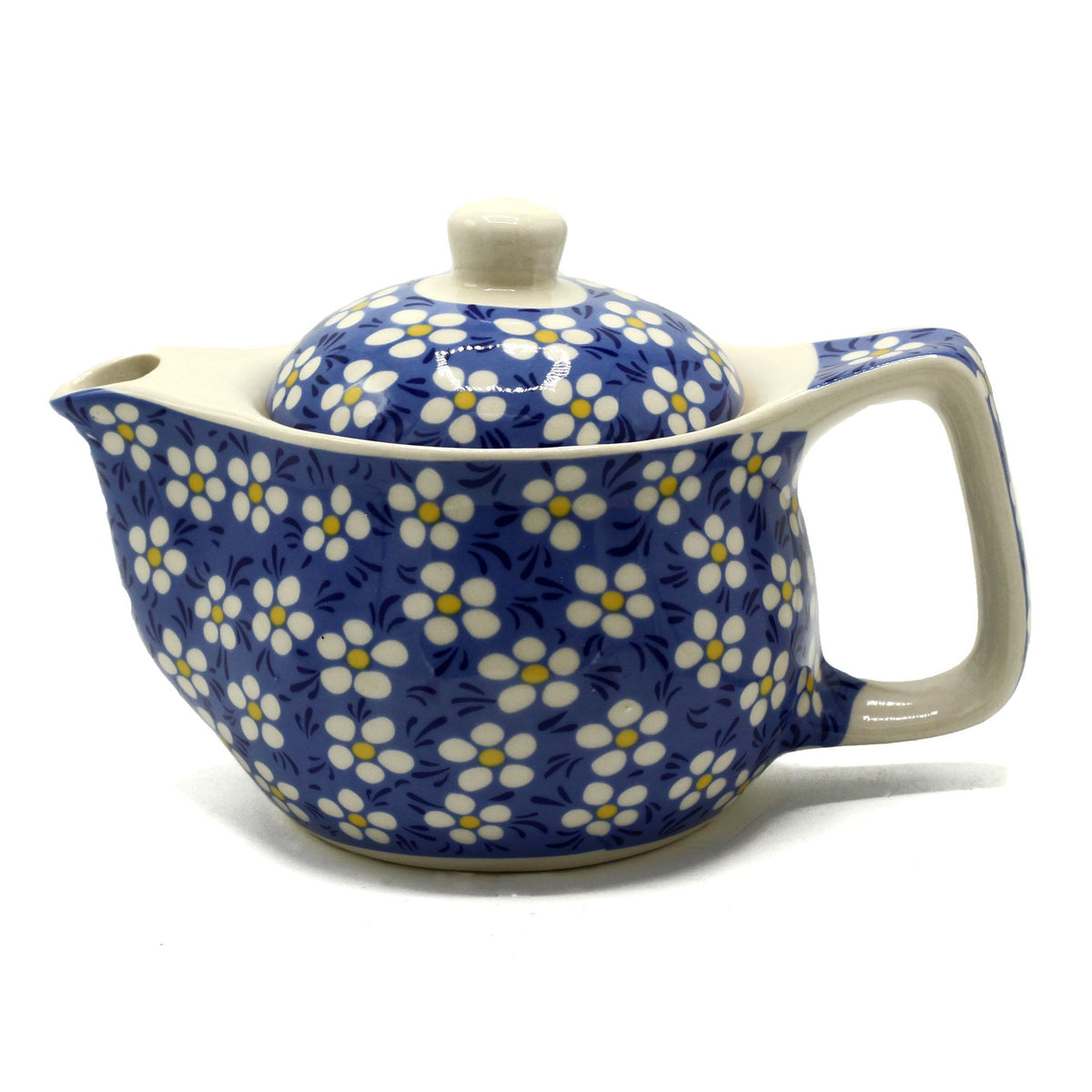 Small Herbal Teapot – Blue Daisy, NooEdge UK