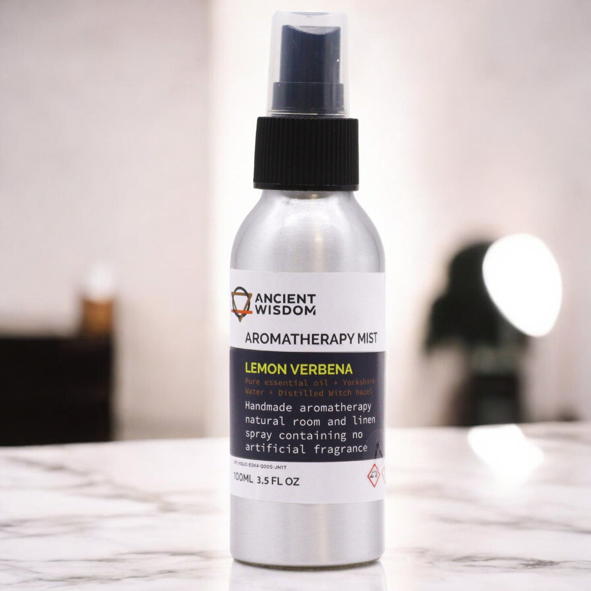 100ml Essential Oil Mist – Lemon Verbena, NooEdge UK