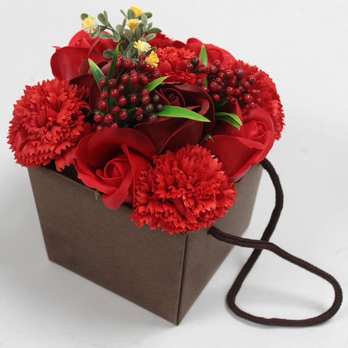 Soap Flower Bouquet – front view, NooEdge UK