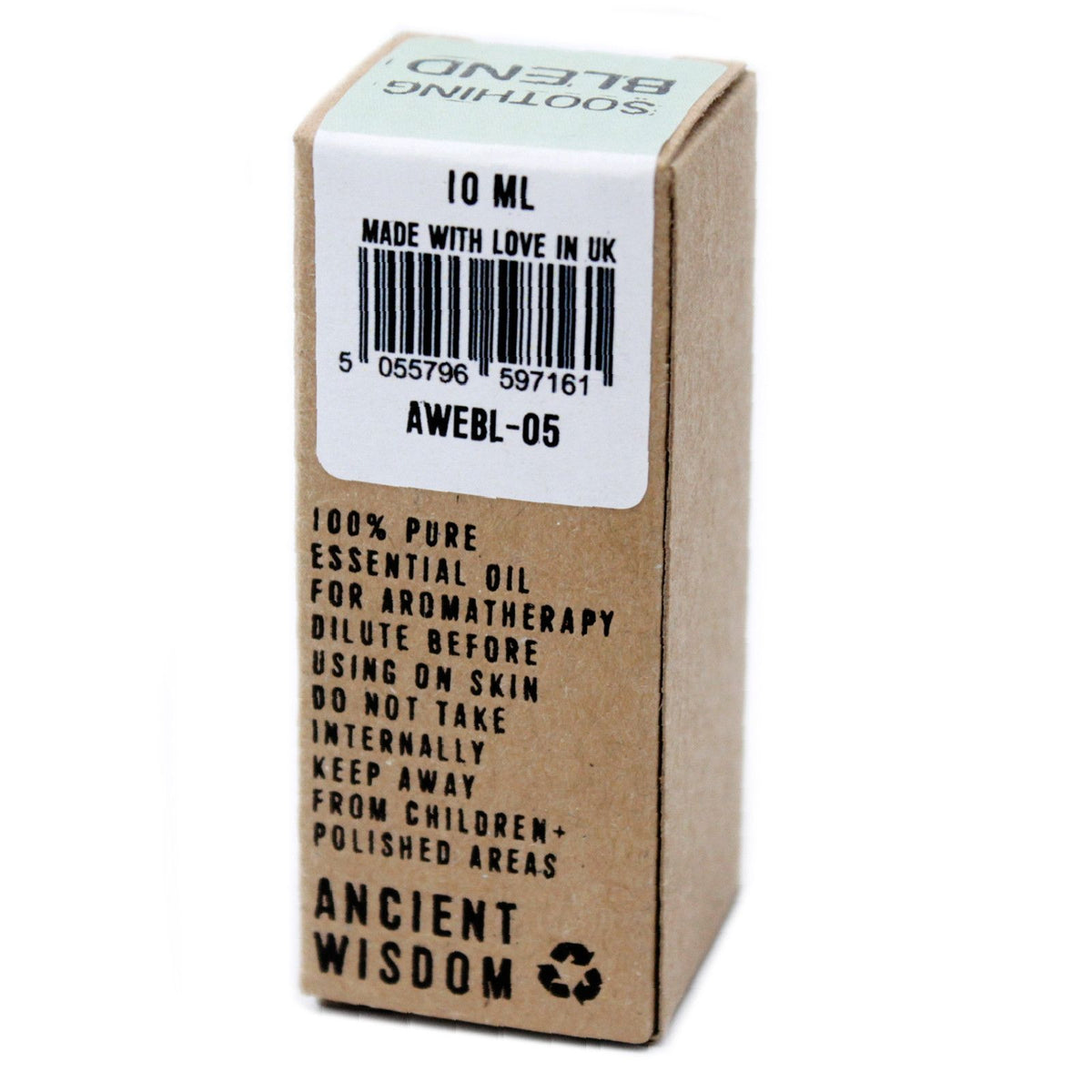 Soothing Essential Oil Blend – Boxed 10ml alternate view, NooEdge UK