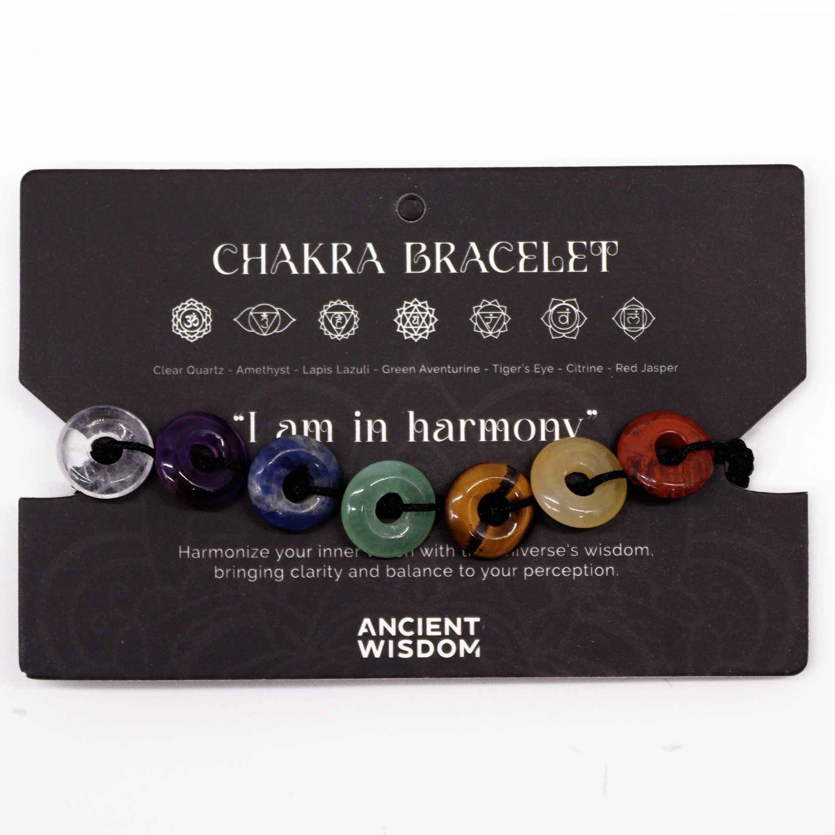 Chakra String Bracelet – Mini Donuts, NooEdge UK