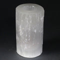 Selenite Cylinder Candle Holder – 15 cm – NooEdge UK