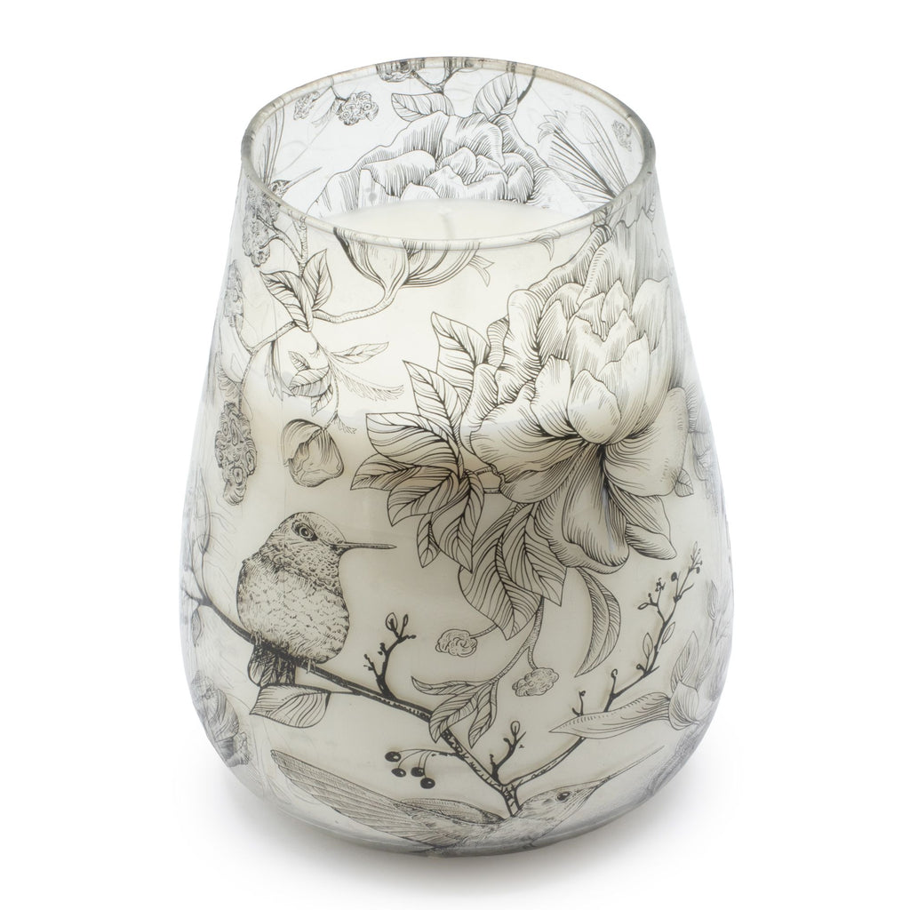 Tall Glass Jar Candles – Drawn by Flame – NooEdge UK