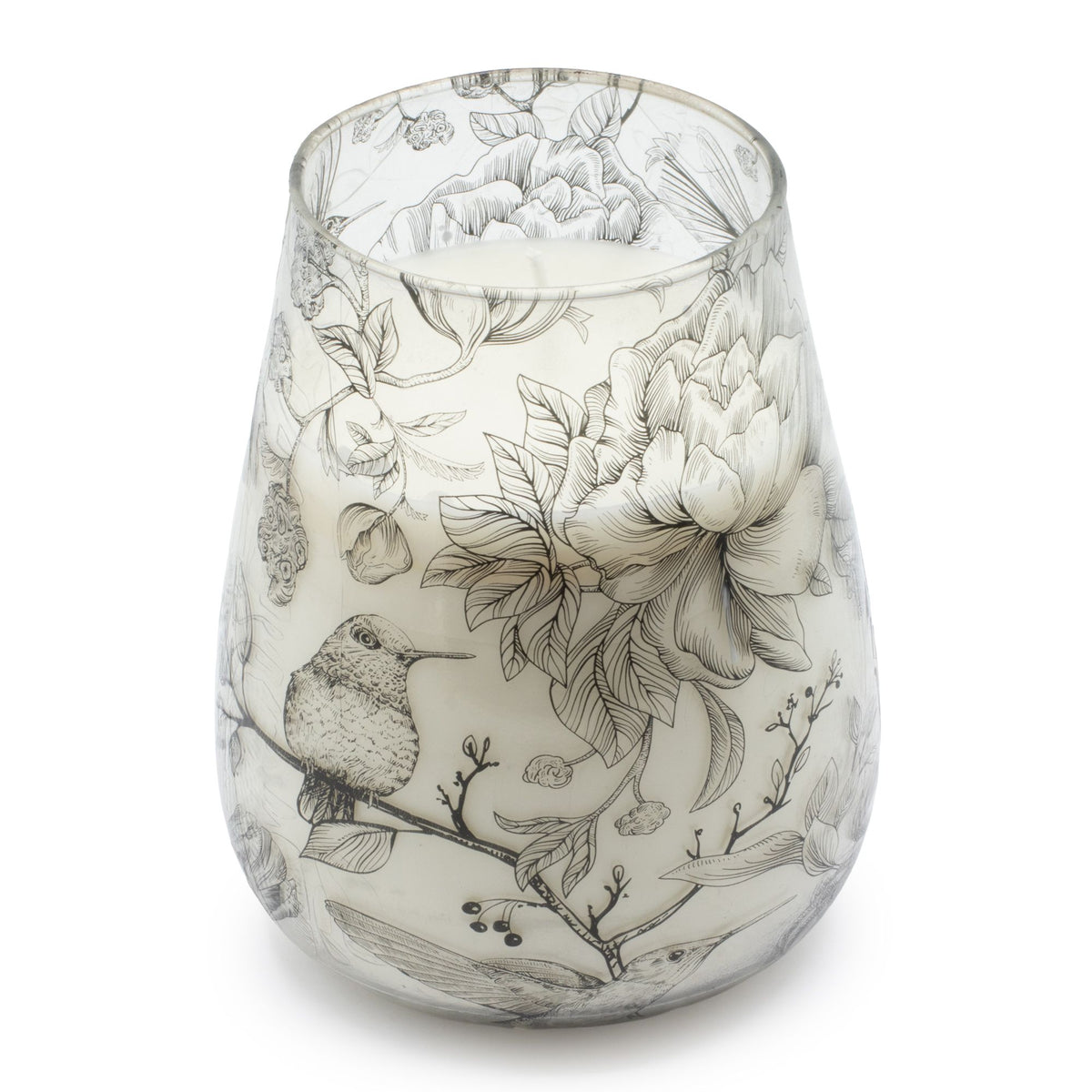 Tall Glass Jar Candles – Drawn by Flame – NooEdge UK
