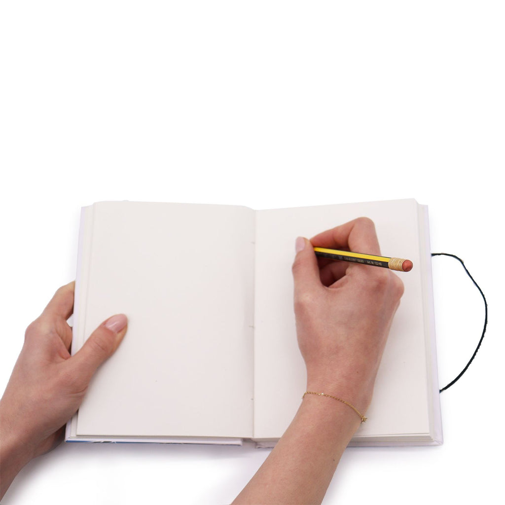 Notebook with Strap – front view, NooEdge UK