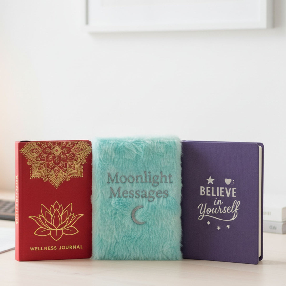 Soft Book Dream Journal 80 Pages – alternate angle, NooEdge UK