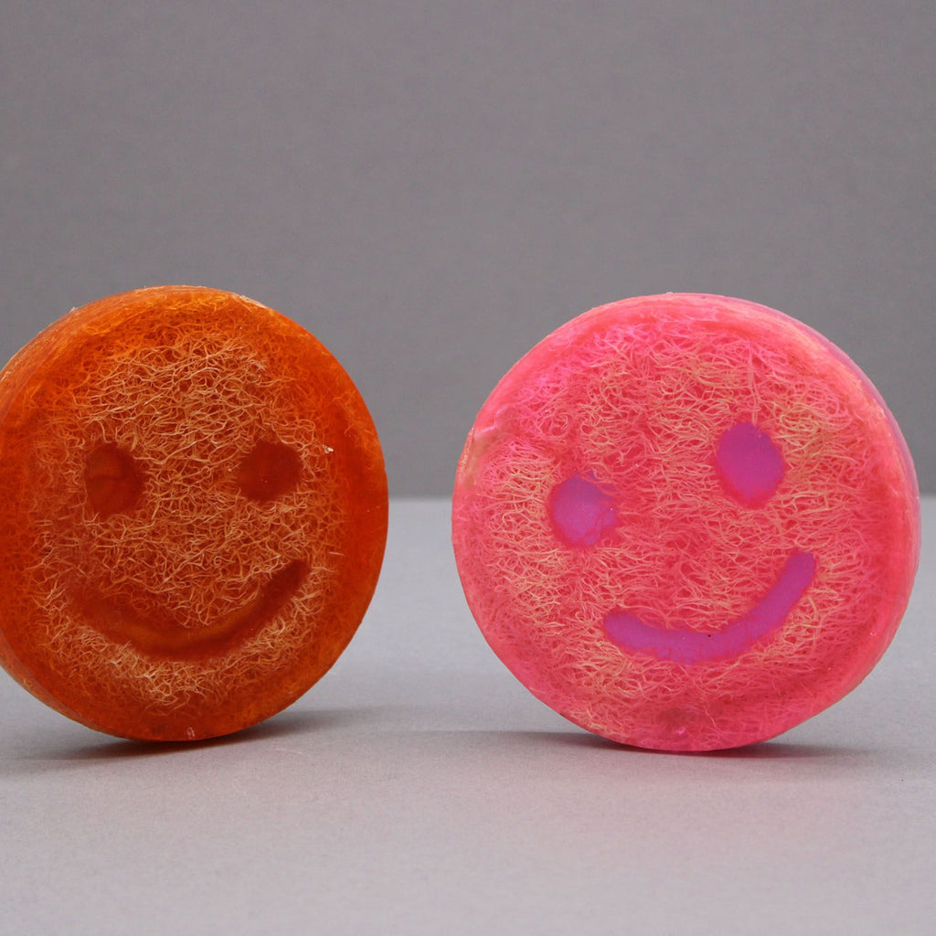 Happy Scrub Soap – front view, NooEdge UK