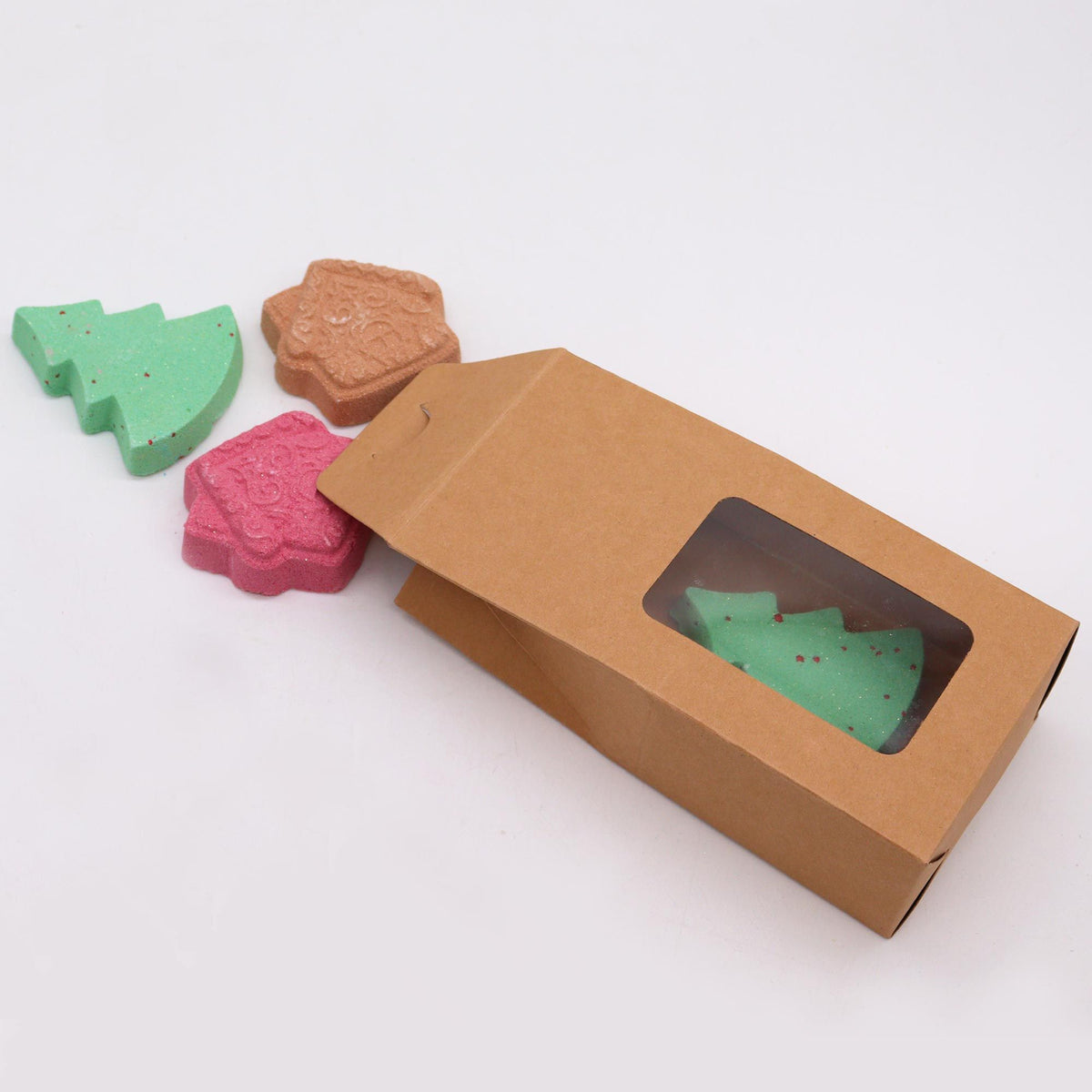 Christmas Bath Bomb Gift Pack – front view, NooEdge UK