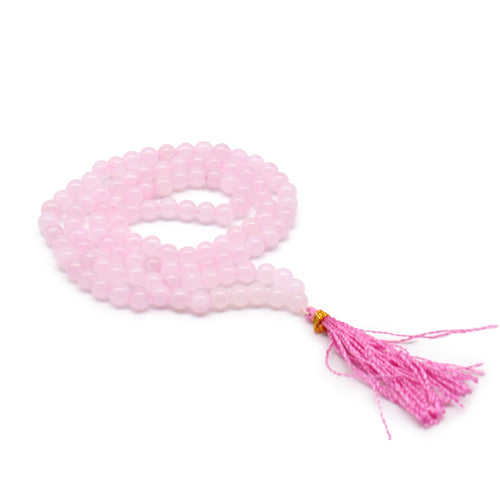 108 Bead Mala – Rose Quartz, NooEdge UK