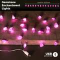 Gemstone Enchantment Lights – Rose Quartz, NooEdge UK